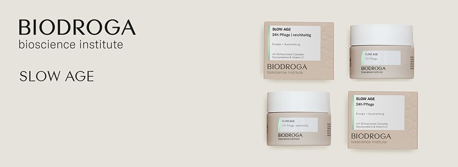 Biodroga Gesichtspflege Slow Age