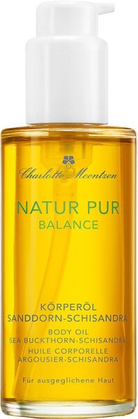 Charlotte Meentzen Natur Pur Balance K&ouml;rper&ouml;l Sandorn-Schisandra 95 ml