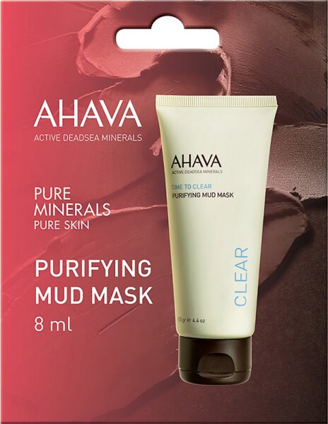 Mud Ahava ml 8 to Purifying Clear Time Mask