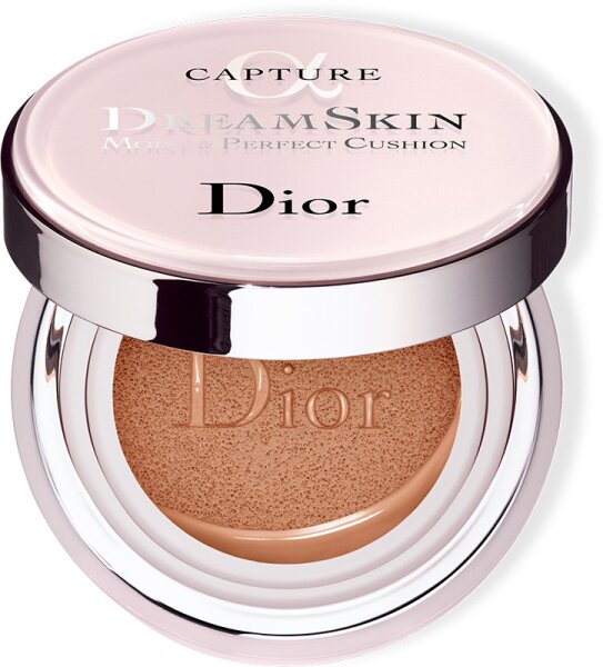 3348901410113 - DIOR Dreamskin Moist & Perfect Cushion Spf 50 - Pa+++ Gesichts Make-up foundation Creme braun (030 MEDIUM BEIGE) mattierend natürlich langanhaltend Deckkraft Mittel bis Hoch