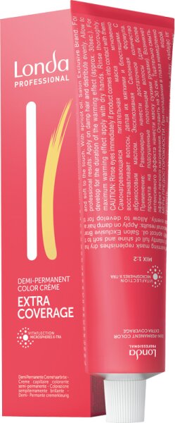 4064666181301 - Londa Professional Demi-permanente Intensivtönung Extra Coverage 4 07 Mittelbraun natur-braun 60ml