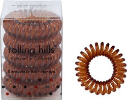 Rolling Hills Professional Hair Rings Coffee