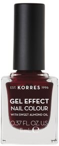 Korres Sweet Almond Nail Colour 57 Burgundy Red 11 ml