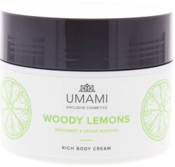 Umami Woody Lemons Body Cream 250 ml