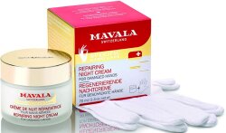 Mavala regenerierende Nachthandcreme + Baumwollhandschuhe 70 ml