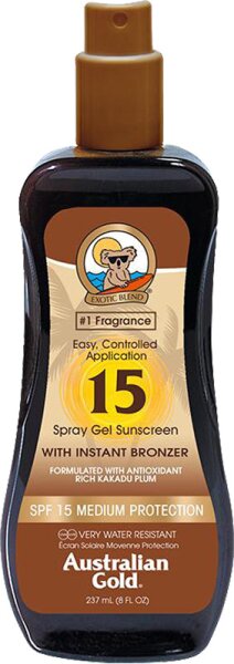 0054402720929 - Australian Gold Sunscreen Spray Gel w Instant B