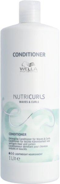 Wella Professionals Nutricurls Conditioner 1000 ml