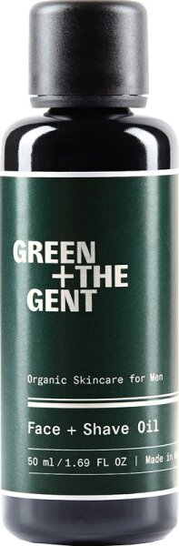 Green + The Gent Face + Shave Oil 50 ml