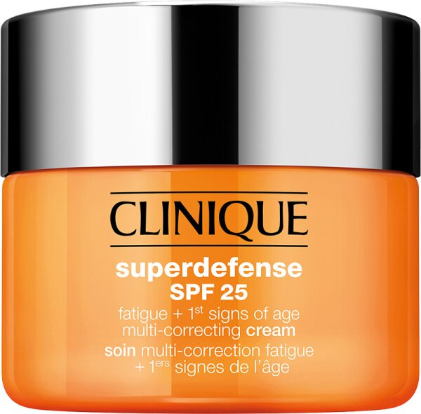 Clinique Superdefense Cream SPF25 f&uuml;r Trockene bis sehr trockene Haut (skin type 1/2) 30 ml