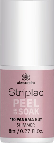 Alessandro Striplac Peel or Soak 110 Panama Hut 8 ml