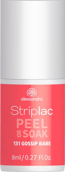 Alessandro Striplac Peel or Soak 131 Gossip Babe 8 ml