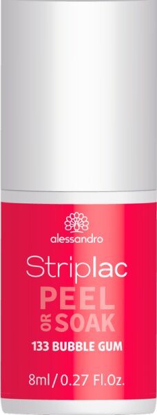 Alessandro Striplac Peel or Soak 133 Bubble Gum 8 ml