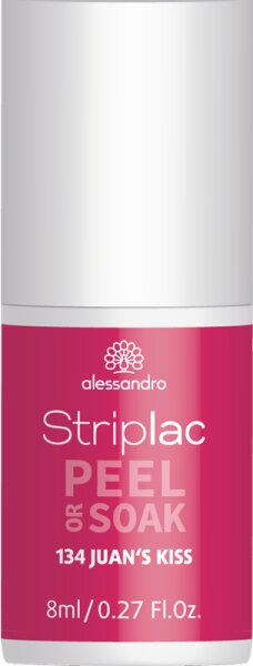 Alessandro Striplac Peel or Soak 134 Juan?s Kiss 8 ml