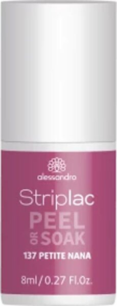 Alessandro Striplac Peel or Soak 137 Petite Nana 8 ml