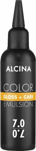 Alcina Color Gloss+Care Emulsion Haarfarbe 7.0 Mittelblond Haarfarbe 100 ml