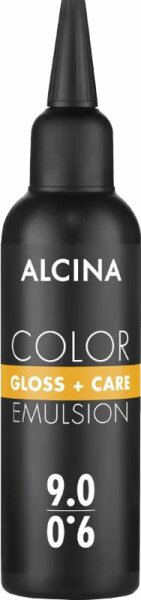 Alcina Color Gloss+Care Emulsion Haarfarbe 9.0 Lichtblond Haarfarbe 100 ml