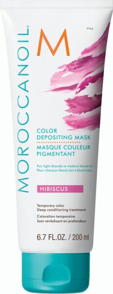 Moroccanoil Depositing Maske Hibiscus 200 ml