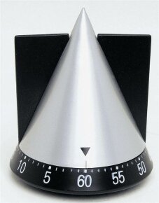 Efalock Timer Pyramide silber/sw.