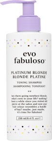 Evo Hair Fabuloso Platinum Blonde Toning Shampoo 250 ml