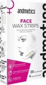 Andmetics Face Wax Strips