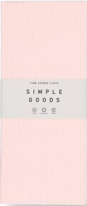 Simple Goods Sponge Cloth Pink 1 Stk.