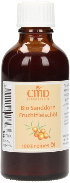 4028719120327 - Naturkosmetik Sandorini Sanddorn Fruchtfleischöl kbA 50 ml