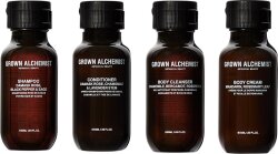 Grown Alchemist Travel Kit Essentials (Body Cleansing + Cream Shampoo + Conditioner 50 ml)