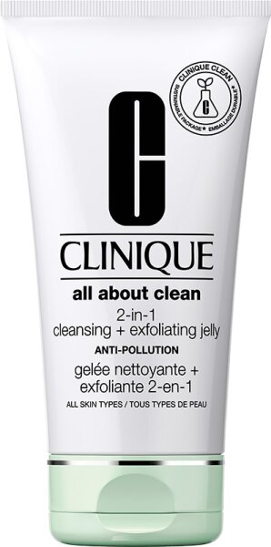 Clinique All About Clean 2-in-1 Cleansing + Exfoliating Jelly Anti-Pollution 150 ml