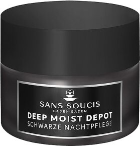 Sans Soucis Moisture Deep Moist Depot Schwarze Nachtpflege 50 ml