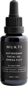 Mukti Organics Face Care Antioxidant Facial Oil Omega 3, 6, 9 30 ml