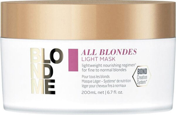 Schwarzkopf Professional BlondMe All Blondes Light Mask 200 ml