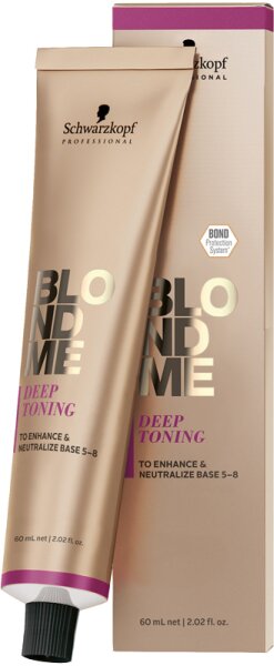 Schwarzkopf Professional BlondMe Farbe Deep Toner Granit 60 ml