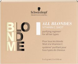 Schwarzkopf Professional BlondMe All Blondes Detox Vitamin C Shots 5x5g