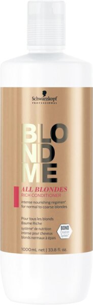 Schwarzkopf Professional BlondMe All Blondes Rich Conditioner 1000 ml