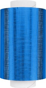 Fripac Alu-Haarfolie Super-Plus 15 my Geprägt, 100 m x 12 cm Blau