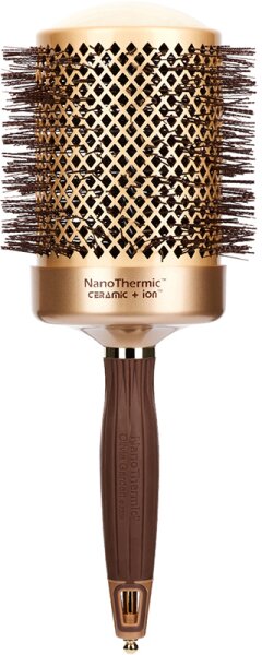 5414343020536 - Expert Blowout Shine Crimped Bristles gold & braun Ø 80 mm