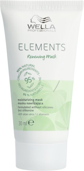 4064666035529 - Professionals - Elements – Feuchtigkeitsspendende Haarmaske Für Normale Bis Fettige Kopfhaut - -elements Mask Renew 30ml