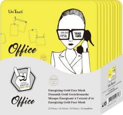 UniTouch Bad Girl Energizing Gold Face Mask Office 10 x 25 ml