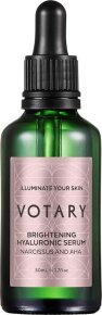 Votary Brightening Hyaluronic Serum, Narcissus and AHAs 50 ml