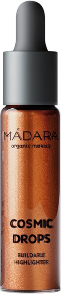 M&Aacute;DARA Organic Skincare Cosmic Drops Buildable Highlighter 3 BURNING METEORITE 13 ml