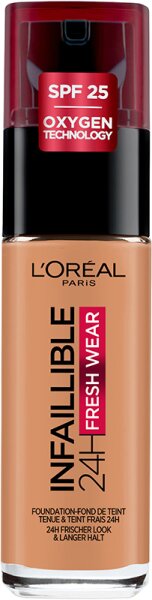 L'Or&eacute;al Paris Infaillible 24H Fresh Wear Make-up 275 Rose Amber Foundation 30ml