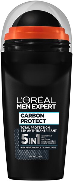 3600523741465 - L’Oréal Paris Men Expert Men Expert Deodorants Carbon Protect 5in1 Anti-Transpirant Deodorant Roll-On 48H 50 ml