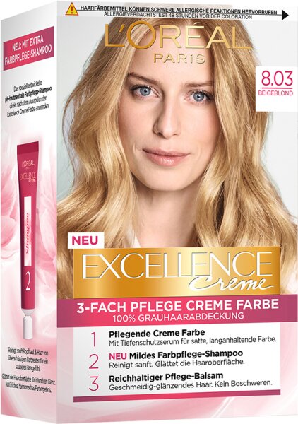 3600523925681 - LOré al Paris Excellence Crè me 803 Beigeblond Coloration 1 Stk