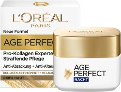 L'Oréal Paris Age Perfect Pro-Kollagen Experte Straffende Pflege Nacht Gesichtscreme 50ml