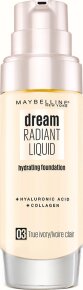 Maybelline New York Dream Radiant Liquid Make-Up 03 True Ivory Foundation (flüssig) 30ml