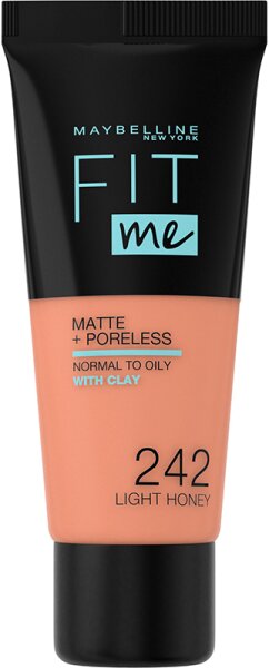 3600531453466 - Fit Me! Matte and Poreless Foundation 30 ml (verschiedene Farbtöne) - 242 Light Honey