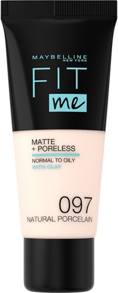 Maybelline Fit Me! Matte + Poreless Make Up Nr. 97 Natural Porcelain Foundation 30ml