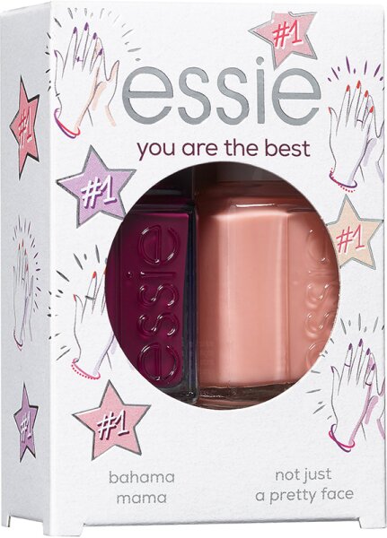 3600531595029 - Essie Make-up Nagellack Geschenkset Nail Lacquer Bahama Mama 135 ml + Nail Lacquer Not Just A Pretty Face 135 ml 1 Stk