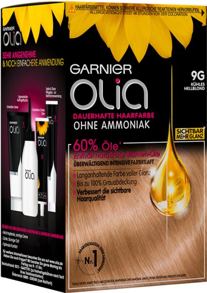 3600542031073 - Olia dauerhafte Haarfarbe 9G Kü hles Hellblond Coloration 1Stk