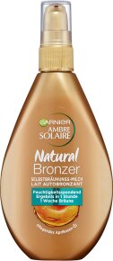 Garnier Ambre Solaire Natural Bronzer Selbstbräunungs-Milch Selbstbräunungsmilch 200ml